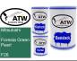 Preview: Mitsubishi, Foresta Green Pearl, F26: 500ml Lackdose + 500ml Klarlack + 250ml Härter - Set, von ATW Autoteile West.